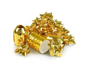 Wstążka Arpex zestaw do pakowania prezentów złoty (BN5243ZLO)