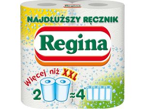 Ręcznik rolka Regina A`2 kolor: biały (405445)
