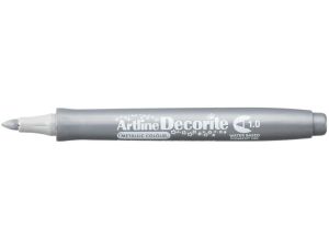 Marker permanentny Artline metaliczny decorite, srebrny 1,0 mm pędzelek końcówka (AR-033 9 8)