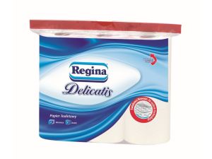 Papier toaletowy Regina Delicatis kolor: biały 9 szt