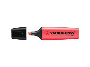 Zakreślacz Stabilo BOSS, czerwony 2,0-5,0 mm (70/40)