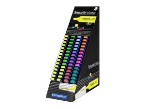 Zakreślacze Staedtler Textsurfer Classic S 364 mix kolorów display 60 szt. (CA60)