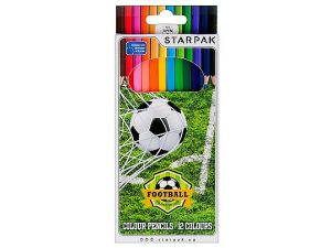 Kredki ołówkowe Starpak football (276561)