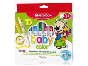 Flamaster Fibracolor baby color 10 kol.