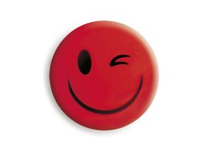 Magnes Tetis Uśmiech - czerwony x 40mm śr. 35mm (GM302-SC5)