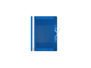 Teczka plastikowa wiązana Biurfol A4 kolor: niebieski (TW-01-03)