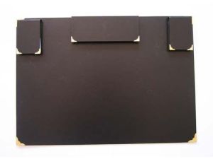 Podkład na biurko Warta z wyposażeniem - czarny 700 mm x 500 mm (1824-910-012)