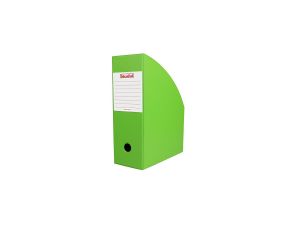 Pojemnik na dokumenty pionowy Biurfol 10 cm A4 - zielony (KSE-36-02)