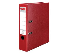 Segregator dźwigniowy Herlitz Q. file Standard A4 czerwony 80 mm (0011167426)