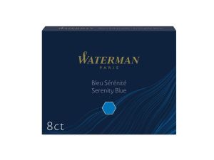 Naboje długie Waterman niebieski (S0110860)