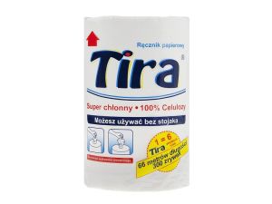 Ręcznik rolka Tira Jumbo Role 300 kolor: biały