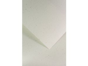 Papier ozdobny (wizytówkowy) Galeria Papieru terrazo biały A4 - biały 220g (205501)