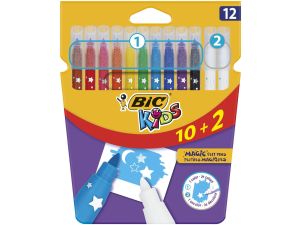 Flamaster Bic Kids Colour & Erase 12 kol. (920295)