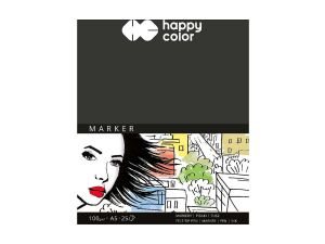 Blok artystyczny Happy Color Happy Color do markerów A5 100g 25k (HA 3710 1520-A25)