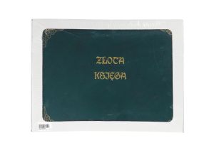 Kronika Barbara złota księga - zielona 297 mm x 420 mm (0805820)