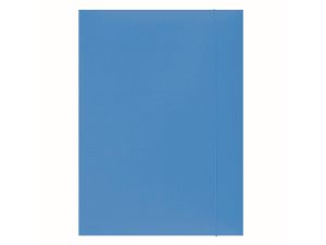 Teczka kartonowa na gumkę Office Products A4 kolor: niebieski jasny 300 g (21191131-21)
