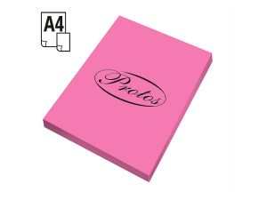 Papier kolorowy Protos A4 - różowy 160 g