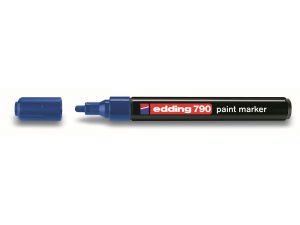 Marker olejowy Edding 790, niebieski 2,0-3,0 mm okrągła końcówka