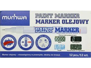 Marker olejowy Munhwa, biały 1,5mm (8801006713183)