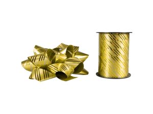 Wstążka Arpex zestaw do pakowania prezentów złoty (BN7209ZLO)