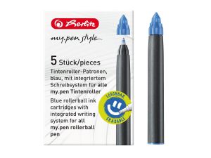Wkład do pióra kulkowego Herlitz My Pen RK L, niebieski (11379013)