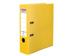 Segregator dźwigniowy Herlitz Q. file Standard A4 żółty 80 mm (0011167442)