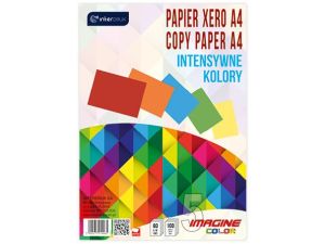 Papier kolorowy Interdruk A4 - mix 80 g (PAKSA4IN)