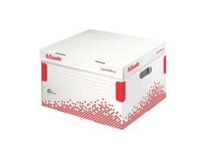 Pudło archiwizacyjne Esselte Speedbox - biało-czerwony 433 mm x 364 mm x 263 mm (623913)