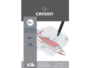 Kalka kreślarska Canson A3 - bezbarwny 90 g 297 mm x 420 mm (200005505)