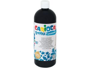 Farba tempera Carioca kolor: czarna 1000 ml 1 kol.