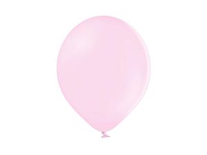 Balon gumowy Partydeco Pastel Soft Pink (1 op. / 100 szt.) różowy 230mm (10P-454)
