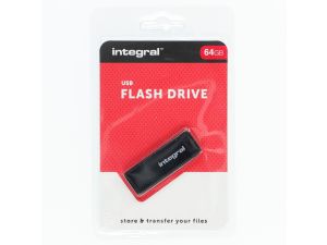 Pendrive Integral 64 GB (INFD64GBBLK)