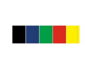 Teczka kartonowa na gumkę Rexus kolor A3 kolor: mix (601893)