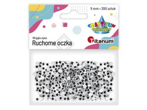 Oczka Titanum Craft-Fun Series 5mm 300 szt (O001)