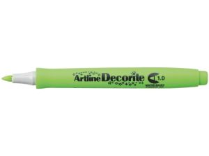 Marker permanentny Artline decorite, zielony 1,0 mm pędzelek końcówka (AR-033 4 6)