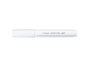 Marker specjalistyczny Pilot PINTOR, biały F mm okrągła końcówka (PISW-PT-F-W)