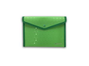 Teczka plastikowa na zatrzask Tadeo LUX 5906910827759 A5 kolor: zielony (A5)
