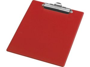 Deska z klipem (podkład do pisania) Panta Plast A4 - czerwona