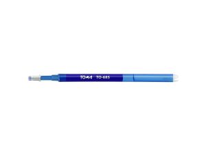 Wkład do długopisu Toma wymazywalny, niebieski 0,7 mm