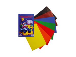 Zeszyt papierów kolorowych Cormoran kreda A5 7k