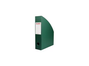 Pojemnik na dokumenty pionowy Biurfol 7 cm A4 - zielony ciemny (SE-35-05)