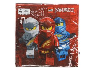Serwetki Godan Lego Ninjago - mix 330 mm x 330 mm (92241)