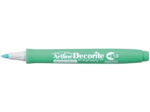 Marker permanentny Artline pastelowy decorite, zielony 1,0 mm pędzelek końcówka (AR-033 4 4)