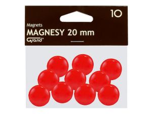 Magnes Grand - czerwony 20 mm (130-1688)