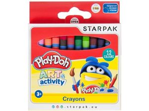 Kredki świecowe Starpak Play-doh 12 kol. (453892)