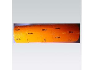 Etykieta do oznaczania Poligraf cenowa typ E - pomarańczowa 28 mm x 40 mm