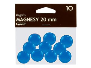 Magnes Grand - niebieski 20 mm (130-1690)