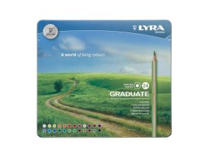 Kredki ołówkowe Lyra Graduate 24 kol. (L2871240)