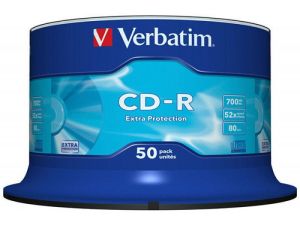 Płyta cd Verbatim CD-R cake 50 700 MB x52 (43351)