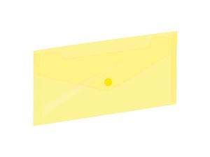Teczka plastikowa na zatrzask Grand DL kolor: żółty 254 mm x 130 mm (ZP042)